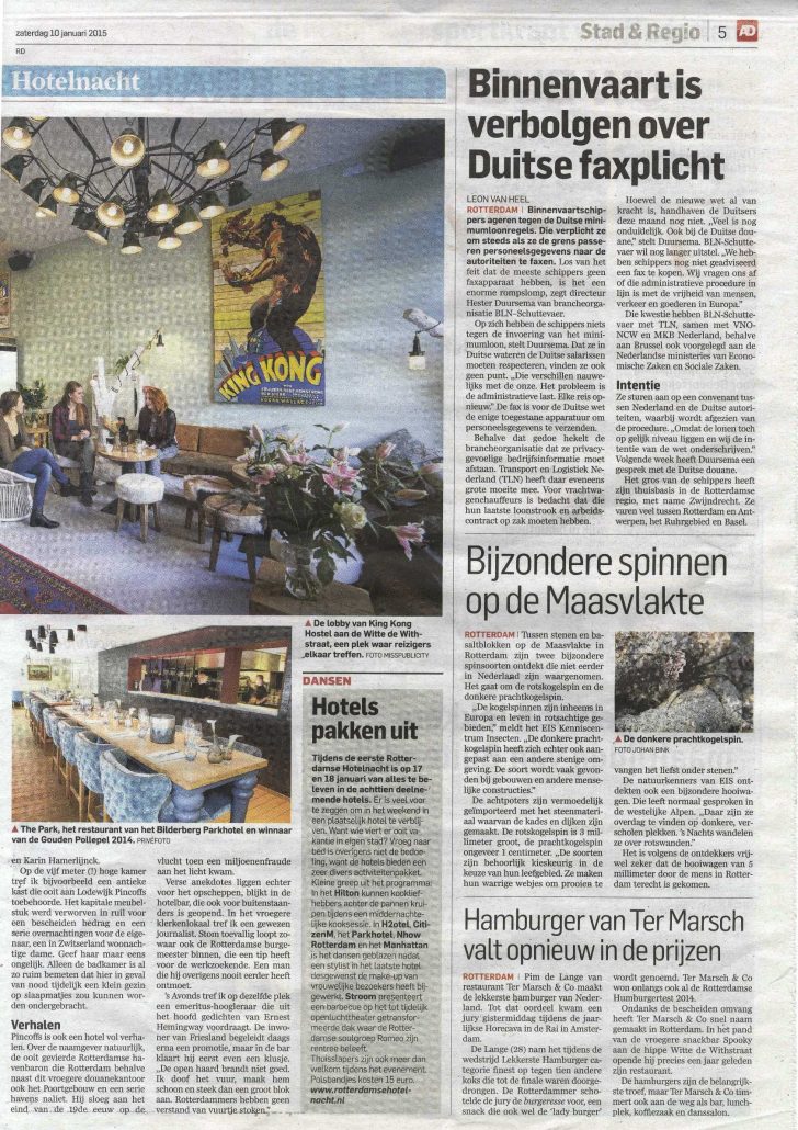 AD Rotterdams Dagblad, 13 januari 2015 - blz 5